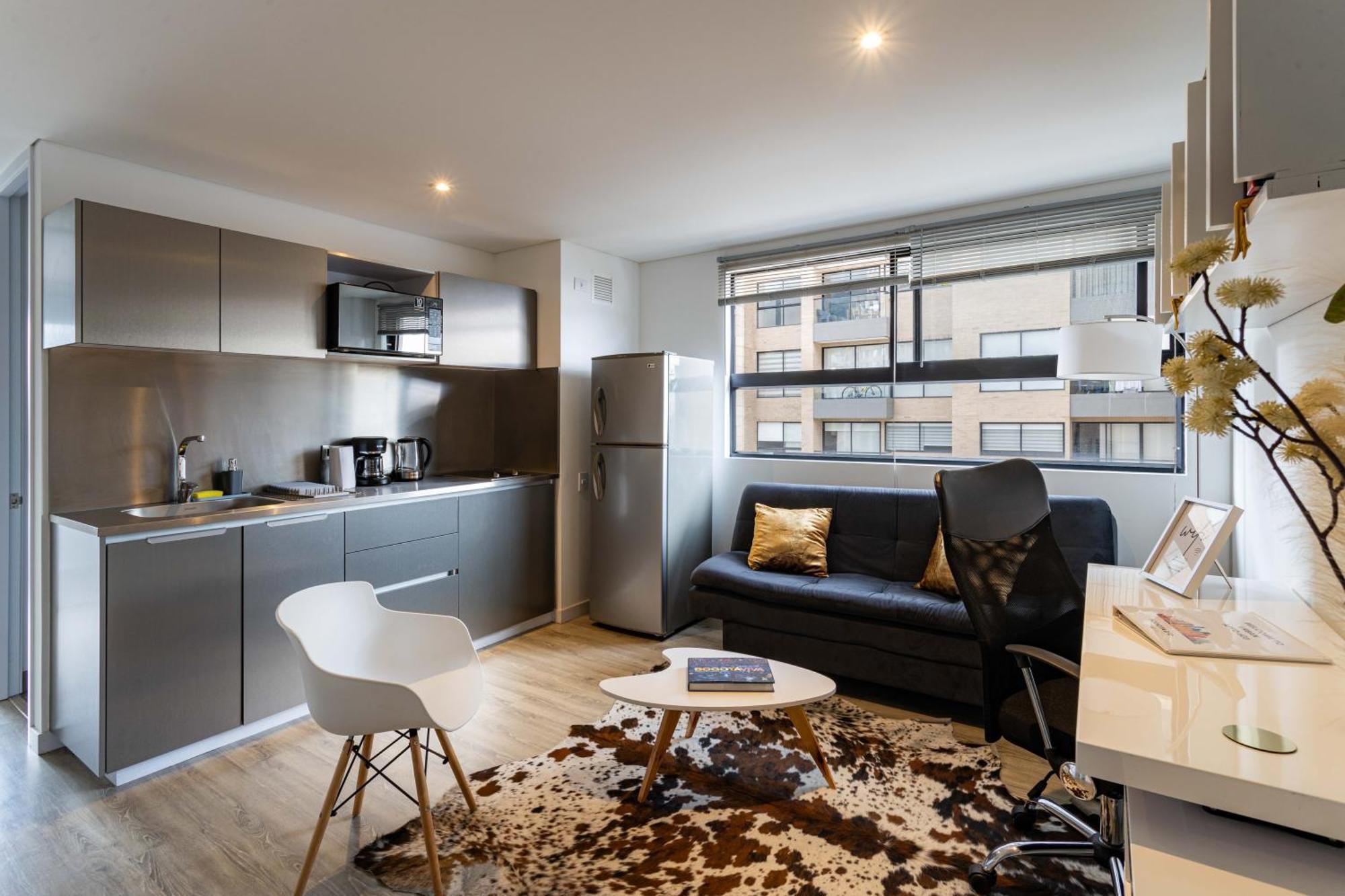 Loft Nuevo, Moderno, Central Bogotá Exteriör bild